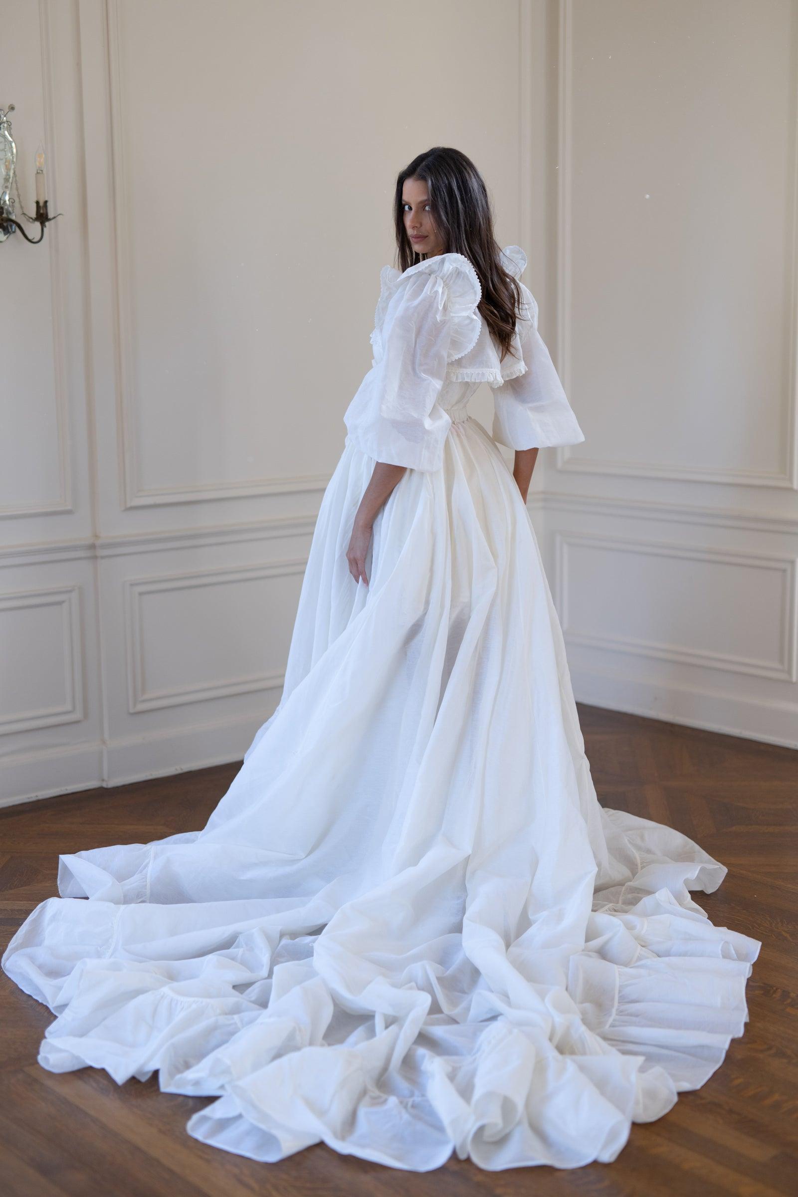 The Ivory Organdy Cake Shop Dress Product Image