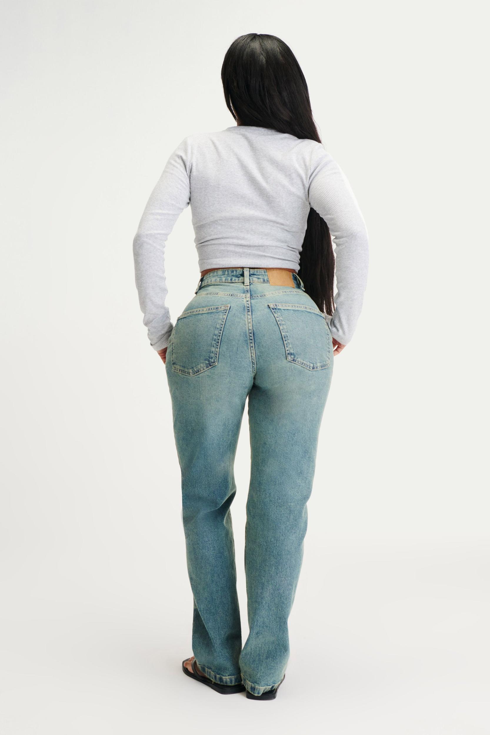 Curvy Stretch Straight Jean Product Image