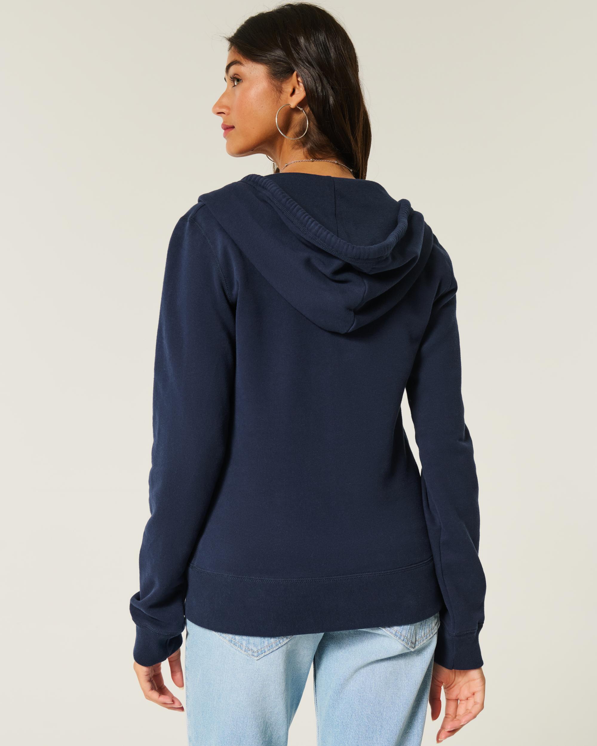 Slim Zip-Up Hoodie Product Image