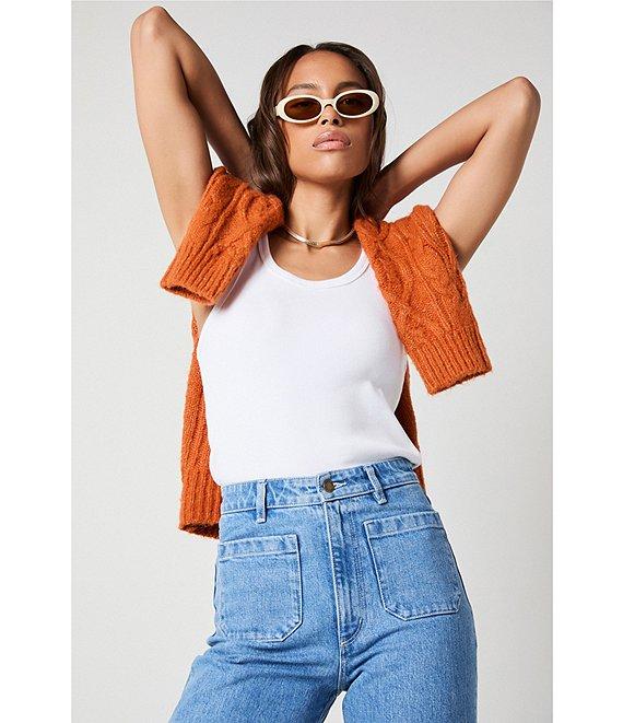 Rolla's Sailor Denim High Rise Wide Leg Jeans Product Image