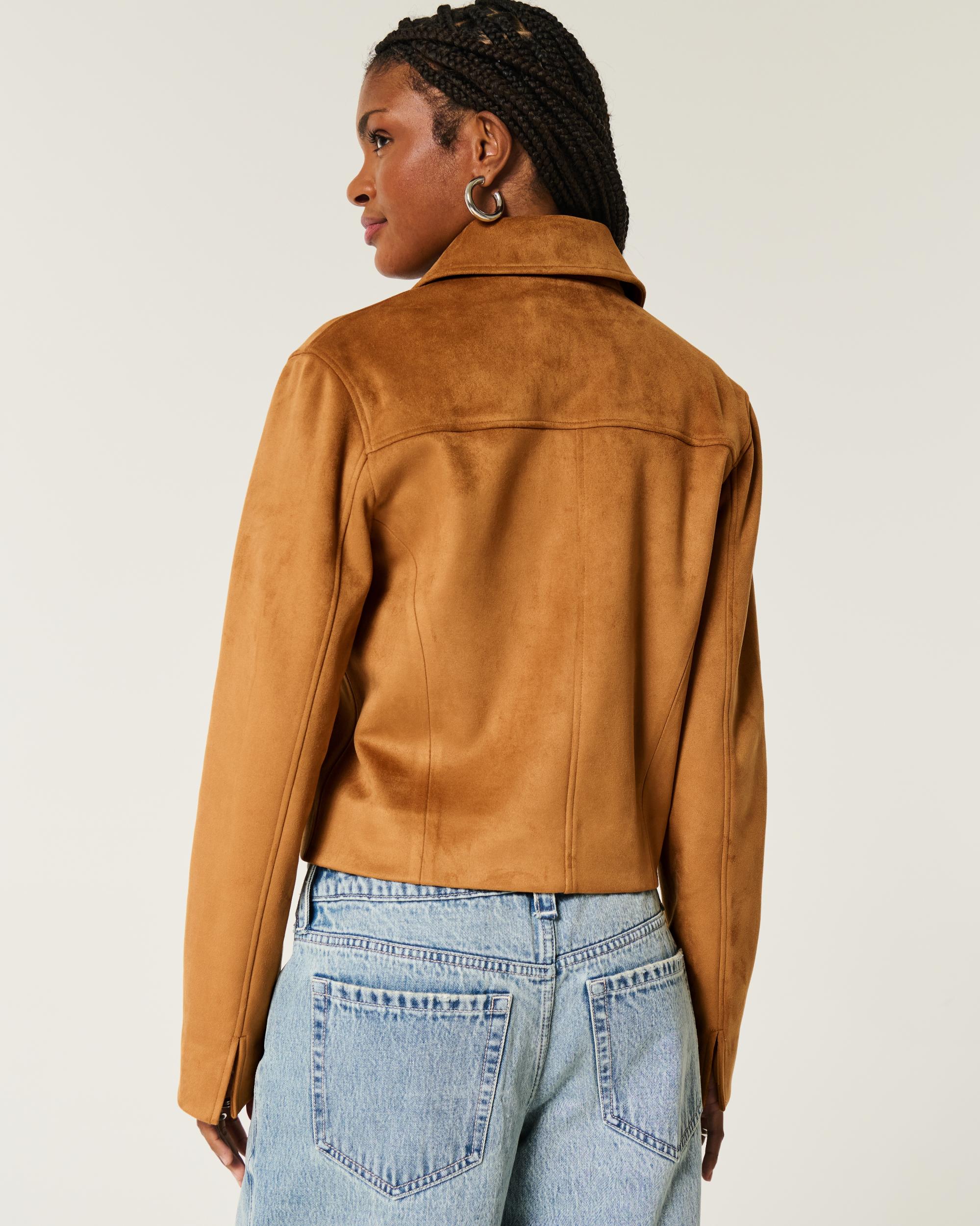Faux Suede Jacket Product Image