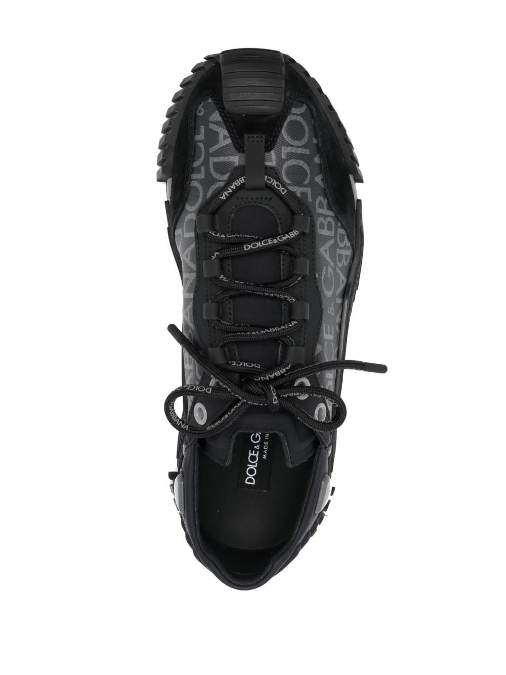 NS1 logo-jacquard sneakers Product Image