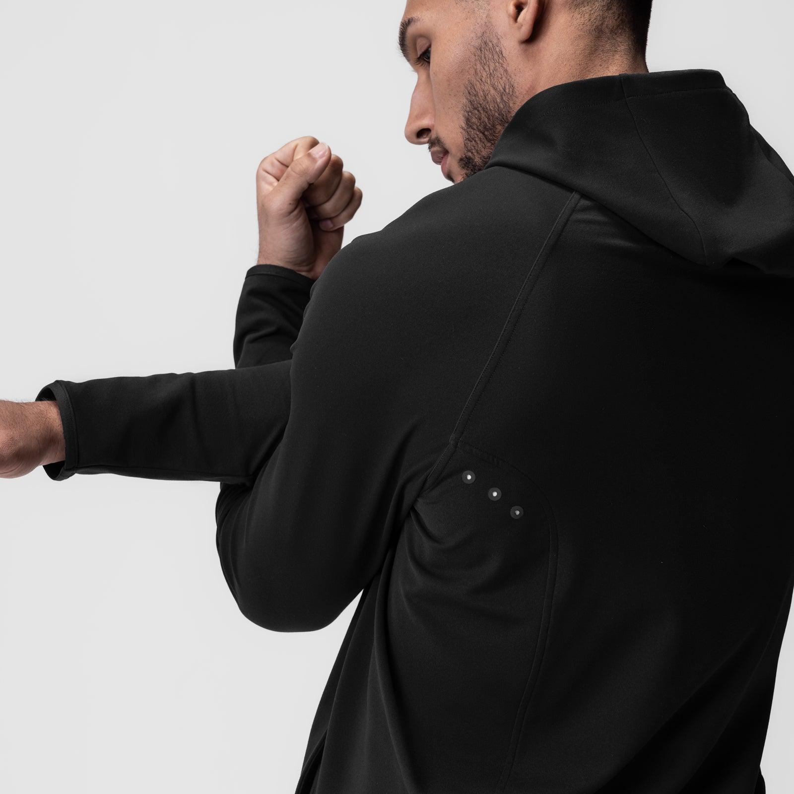 0943. Performance Fleece Zip Hoodie - Space Grey Product Image