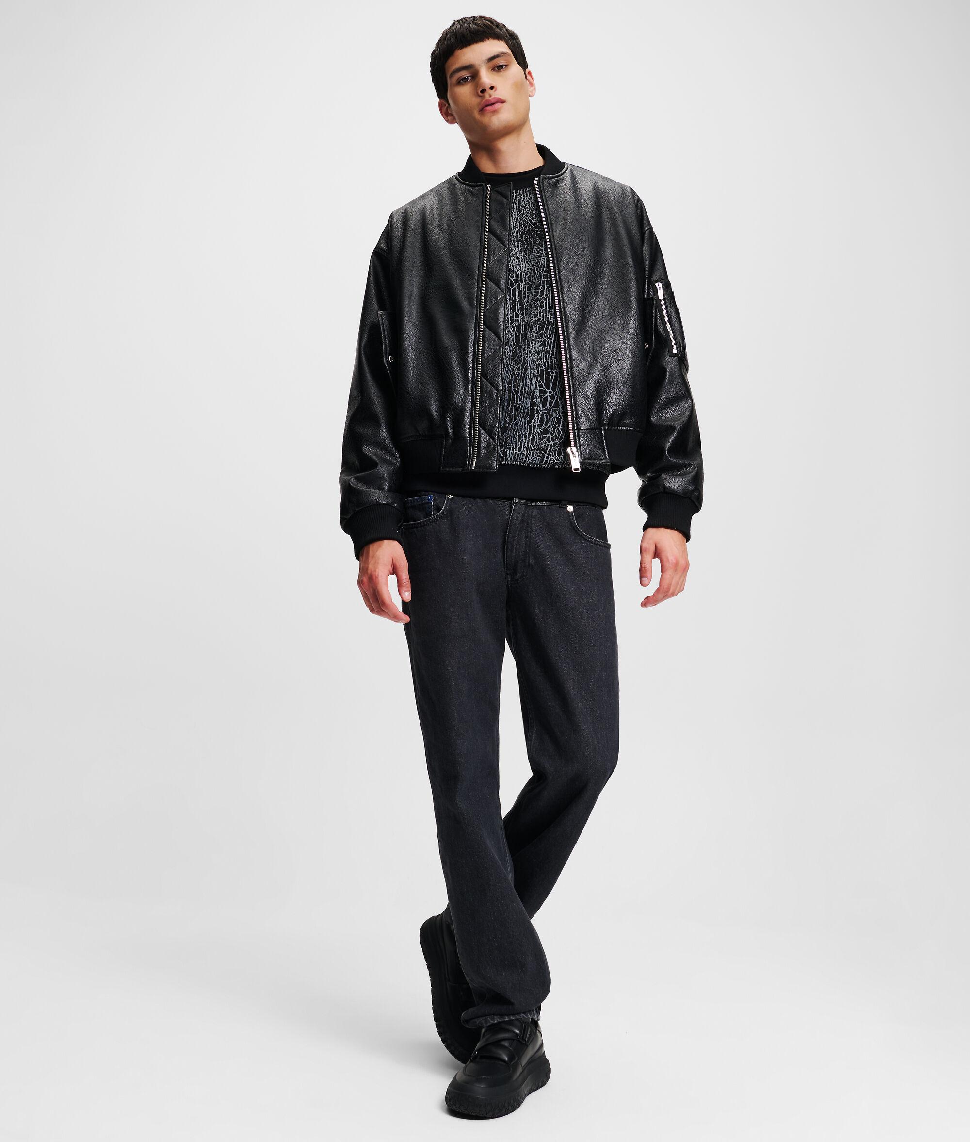 COATED BOMBER JACKET Product Image