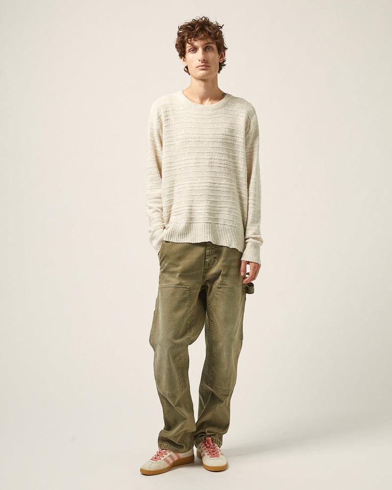 Linen Silk Crewneck Product Image