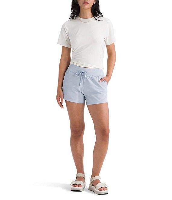 The North Face Aphrodite Herringbone Woven Shorts Product Image