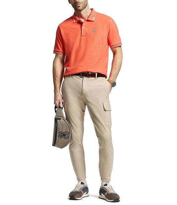 Psycho Bunny Stirling Pique Short Sleeve Polo Shirt Product Image