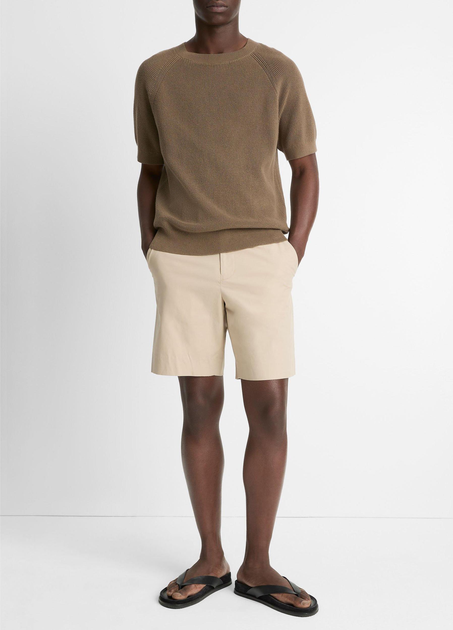 Italian Cotton Extended-Tab Short Product Image