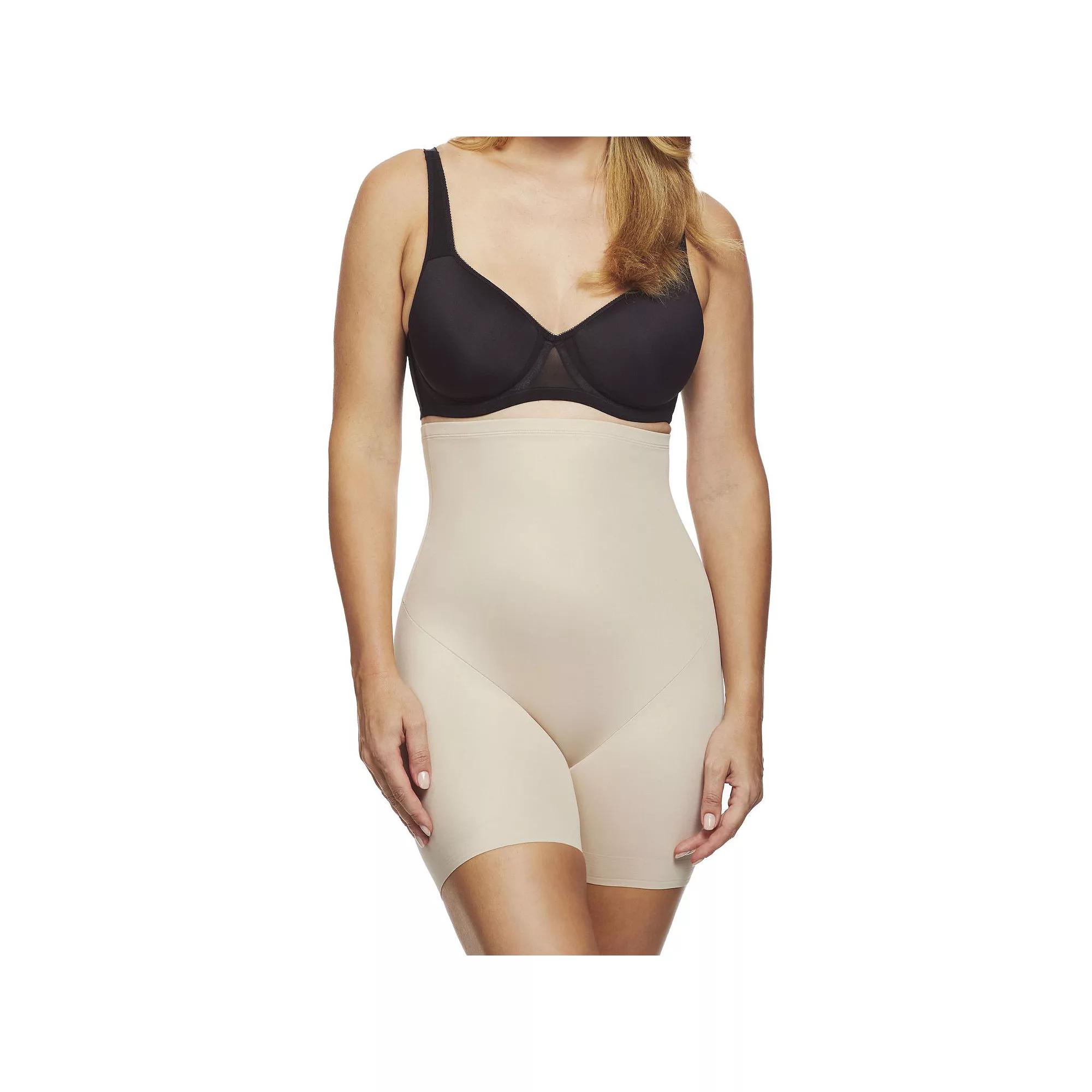 Girl Power by TC High-Waist Mid-Thigh Shaping Short Shapewear 4758, Womens Product Image