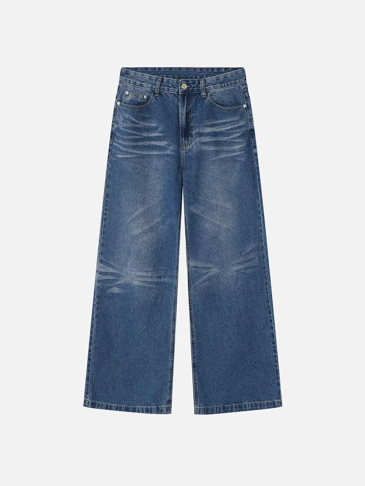 Aelfric Eden Baggy  Folds Jeans Product Image