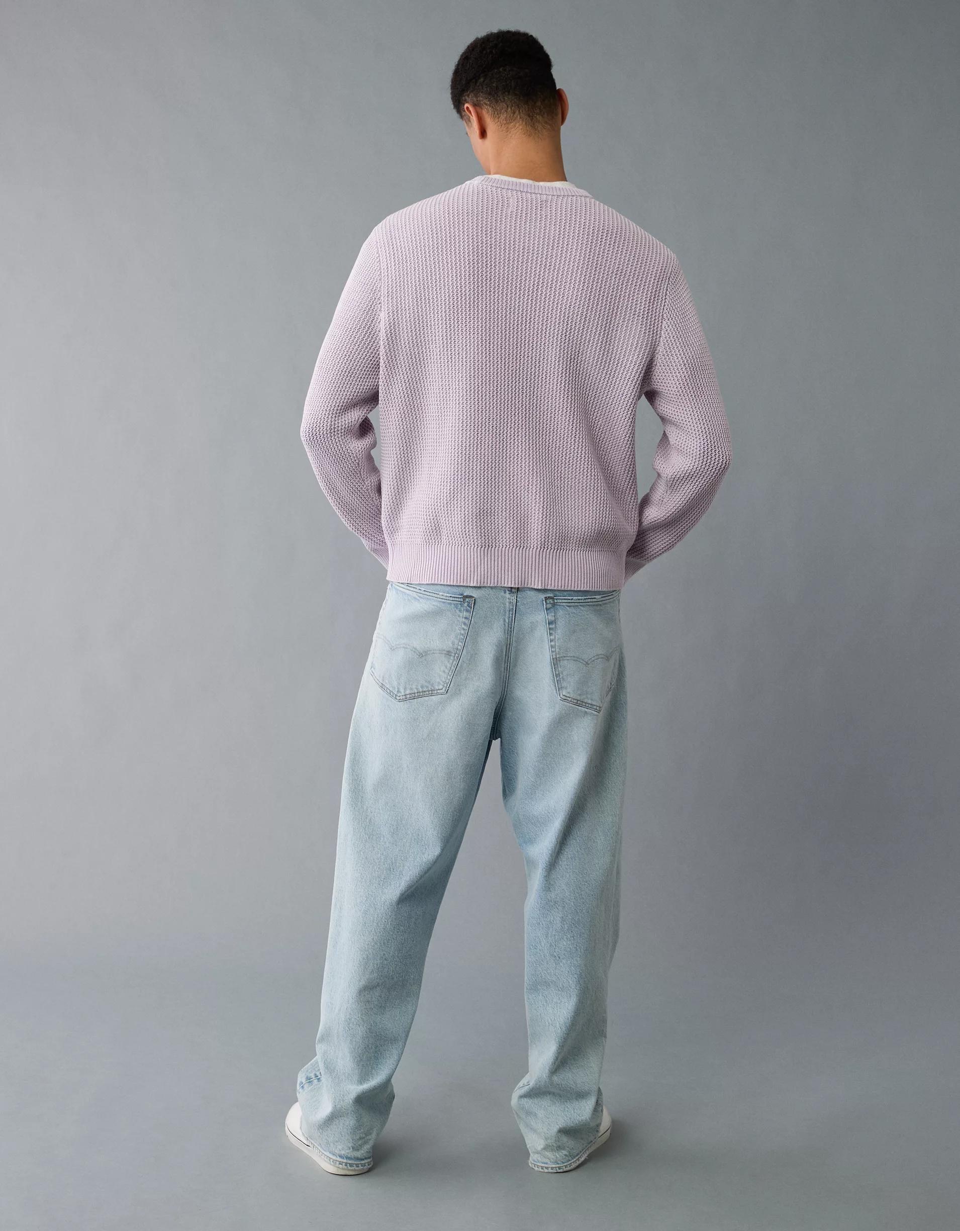 AE Lightweight Textured Sweater Product Image