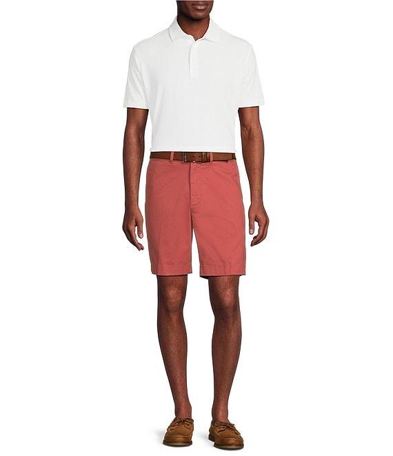 Cremieux Blue Label Madison Relaxed Fit Flat Front Comfort Stretch 9#double; Inseam Shorts Product Image