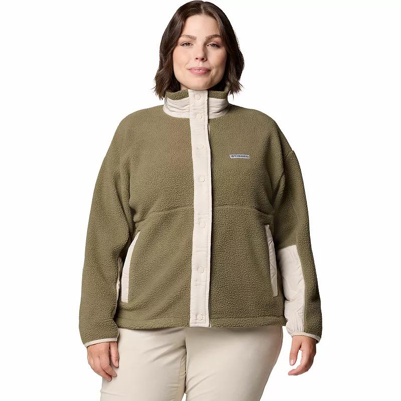 Columbia Womens Cloud Point Snap Fleece Jacket - Plus Size- Product Image