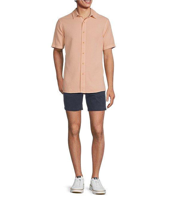 Rowm's Tourister Short Sleeve Solid Waffle Shirt Product Image