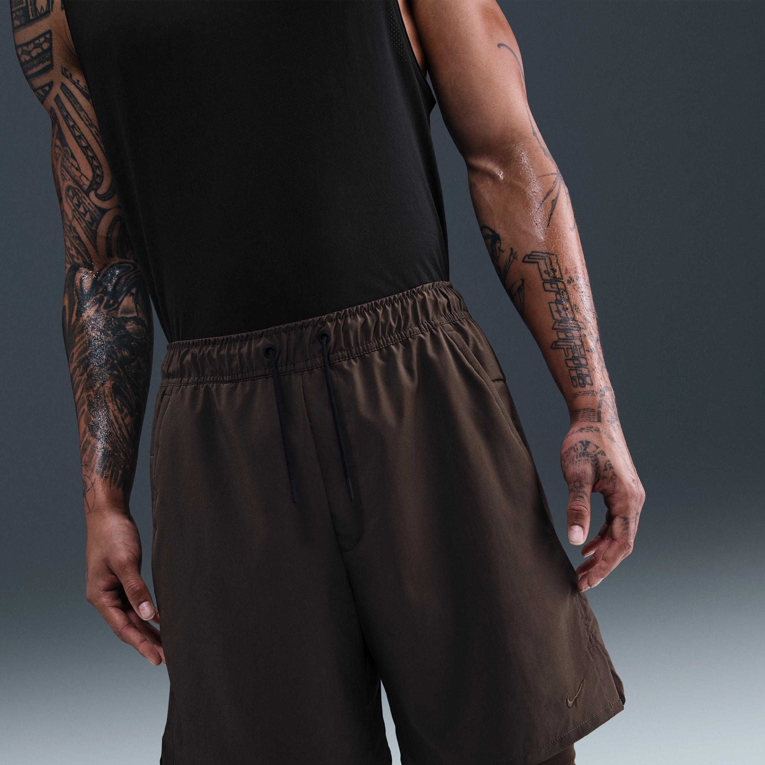 Nike Mens Unlimited Dri-FIT 7 2-in-1 Versatile Shorts | DV9334-237 Product Image