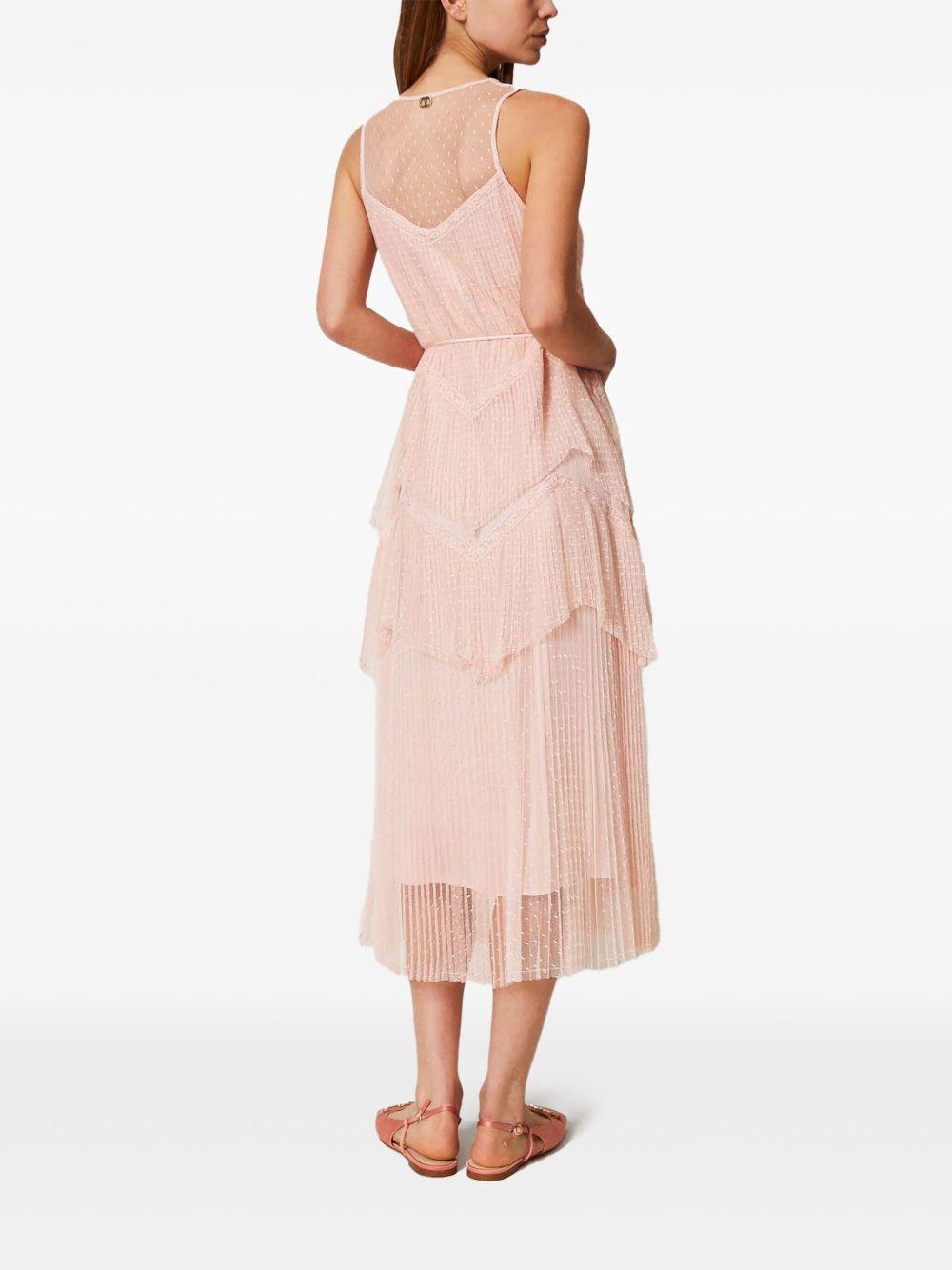 pleated tulle dress Product Image