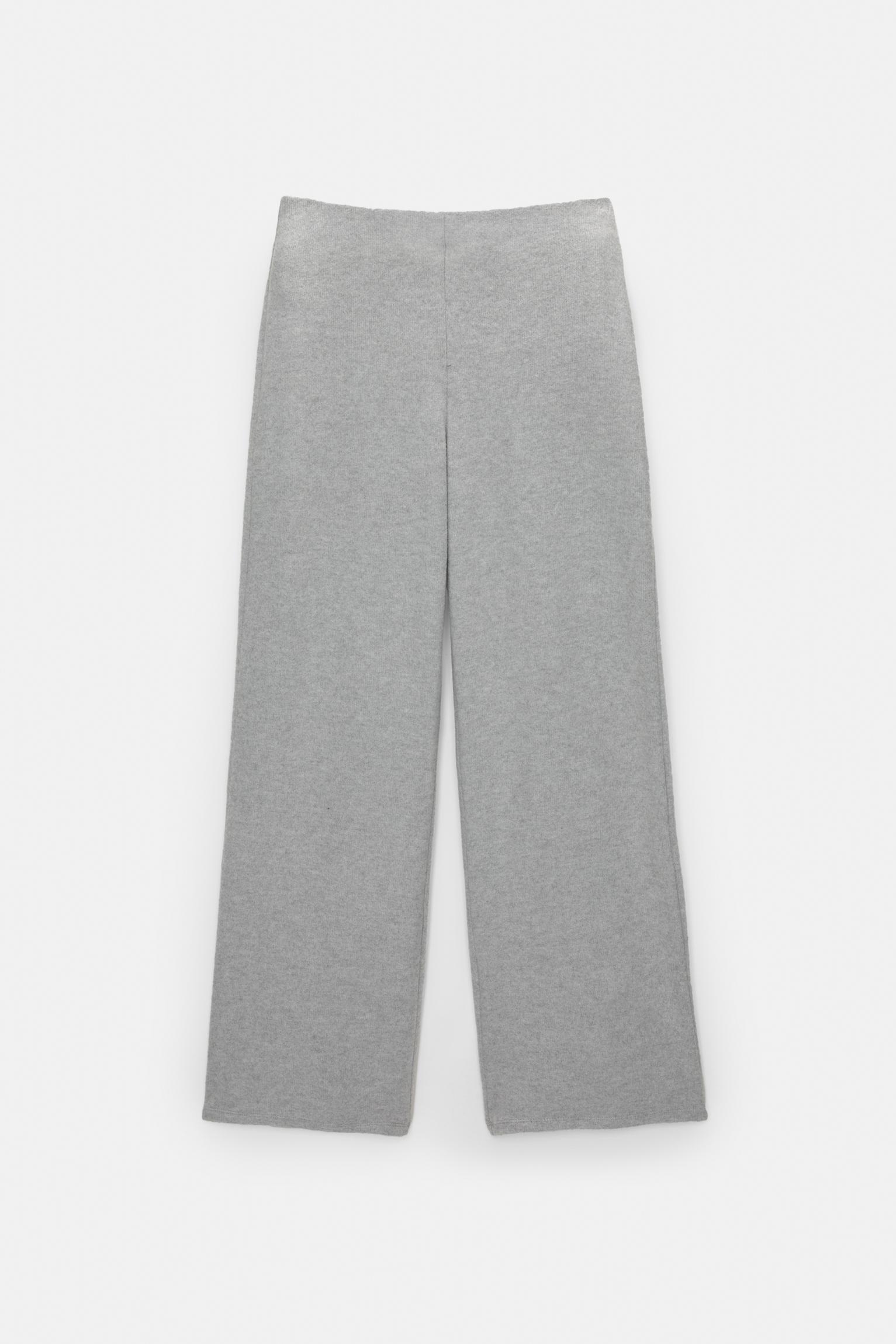 Wide-leg knit pants Product Image