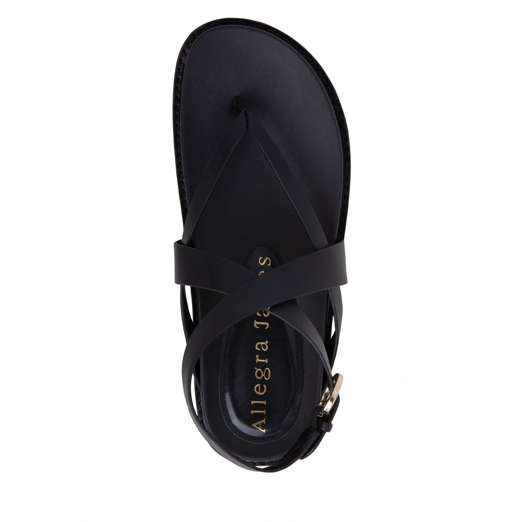 Elise Flat Leather Sandal Product Image