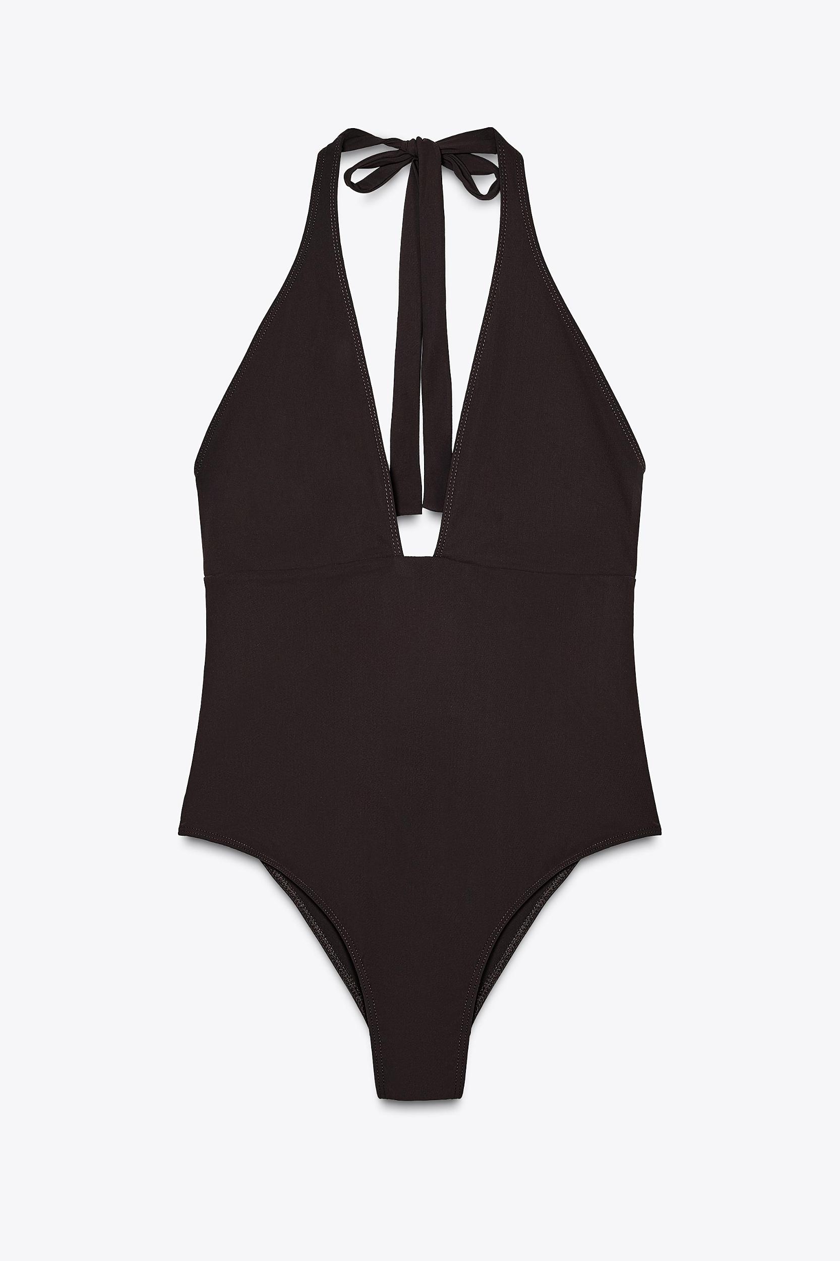 HALTER TRIANGLE SWIMSUIT Product Image