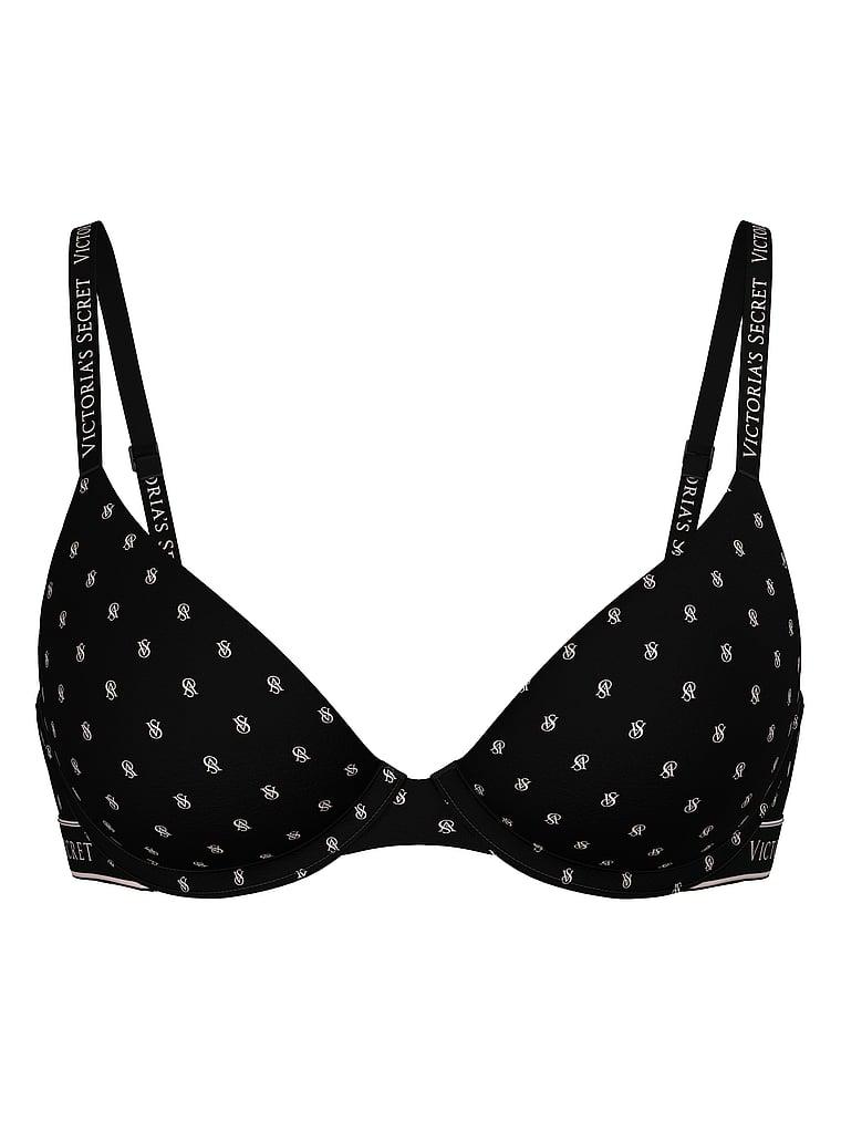 Lightly Lined Full-Coverage Cotton Bra Product Image