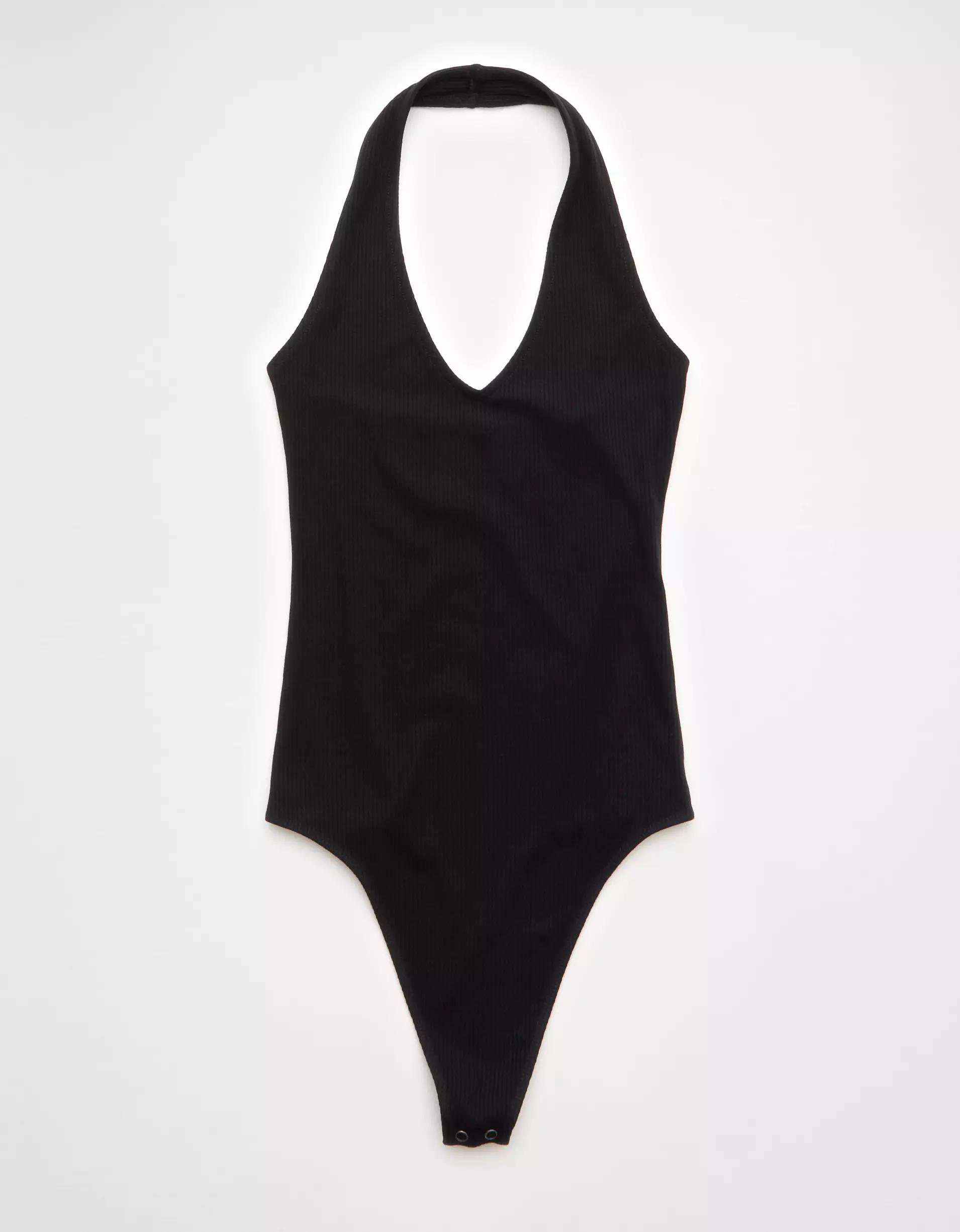 AE Halter V-Neck Bodysuit Product Image