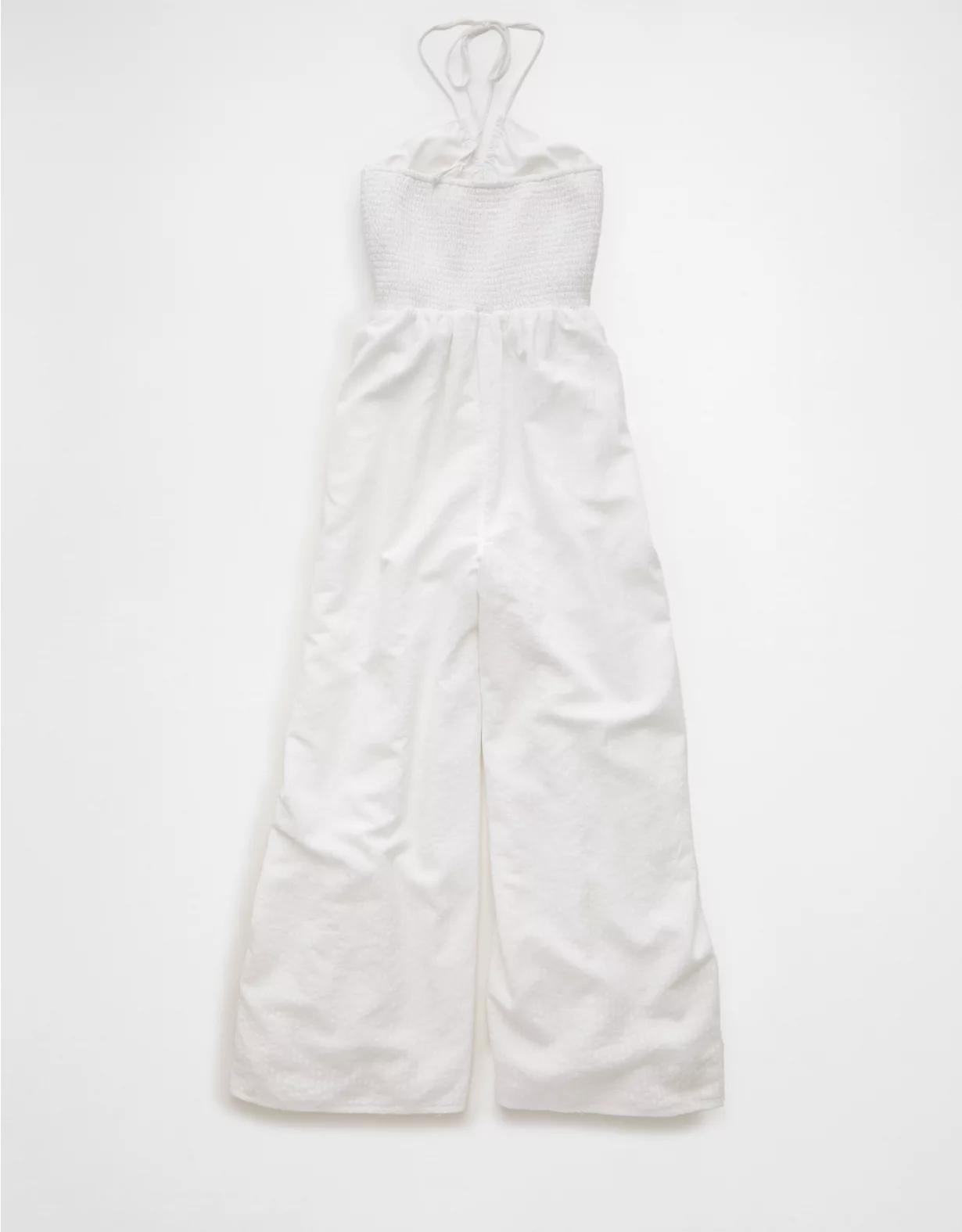 AE Cut-Out Halter Jumpsuit Product Image