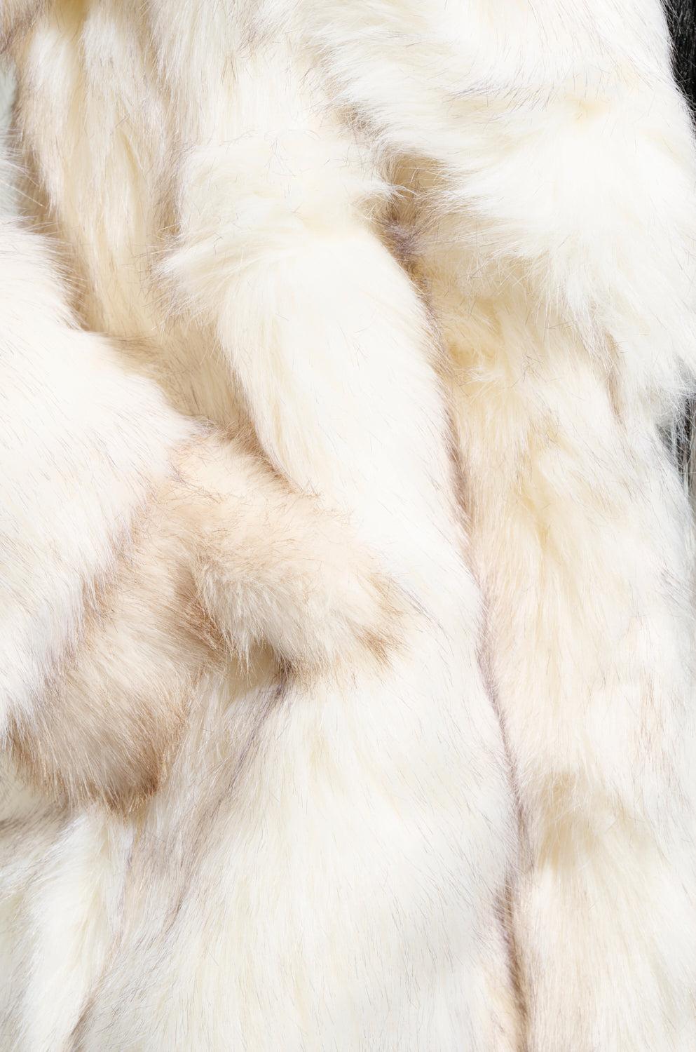 TOASTED MARSHMALLOW FUR COAT Product Image
