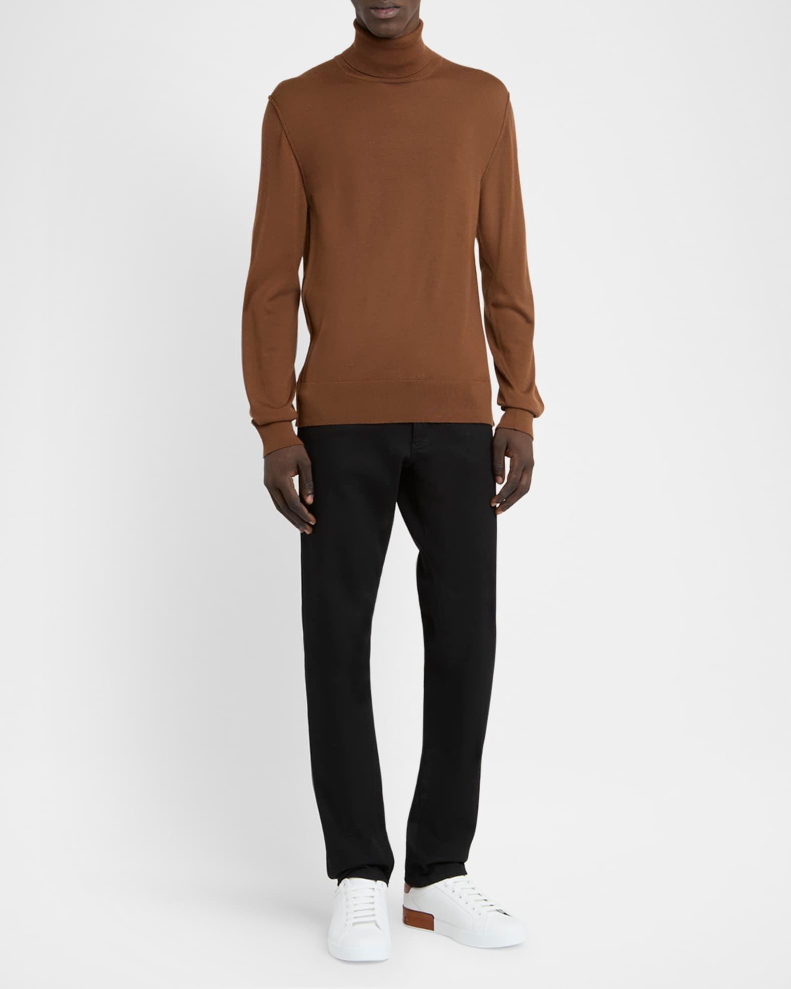 Men's Cashmere Turtleneck Sweater Product Image