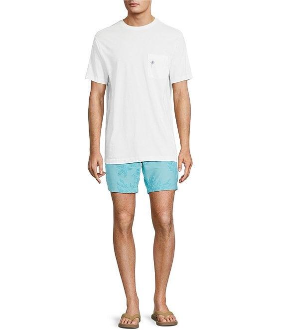 Caribbean Starfish Terry 7#double; Inseam Knit Shorts Product Image