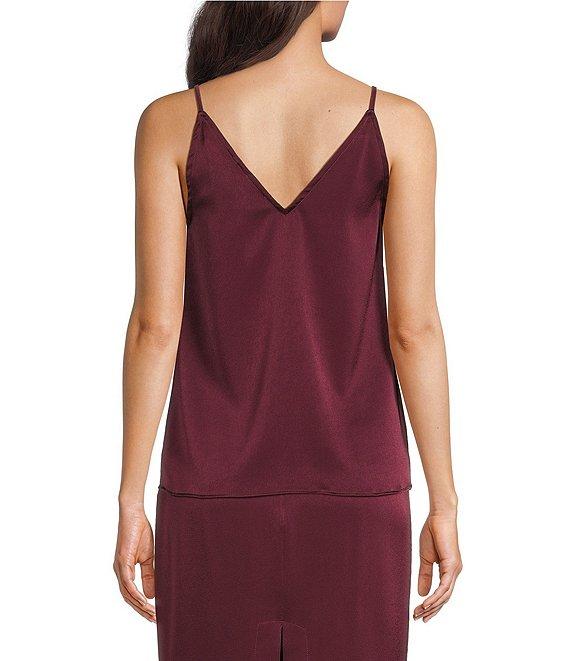 Marella Carso V-Neck Camisole Satin Top Product Image