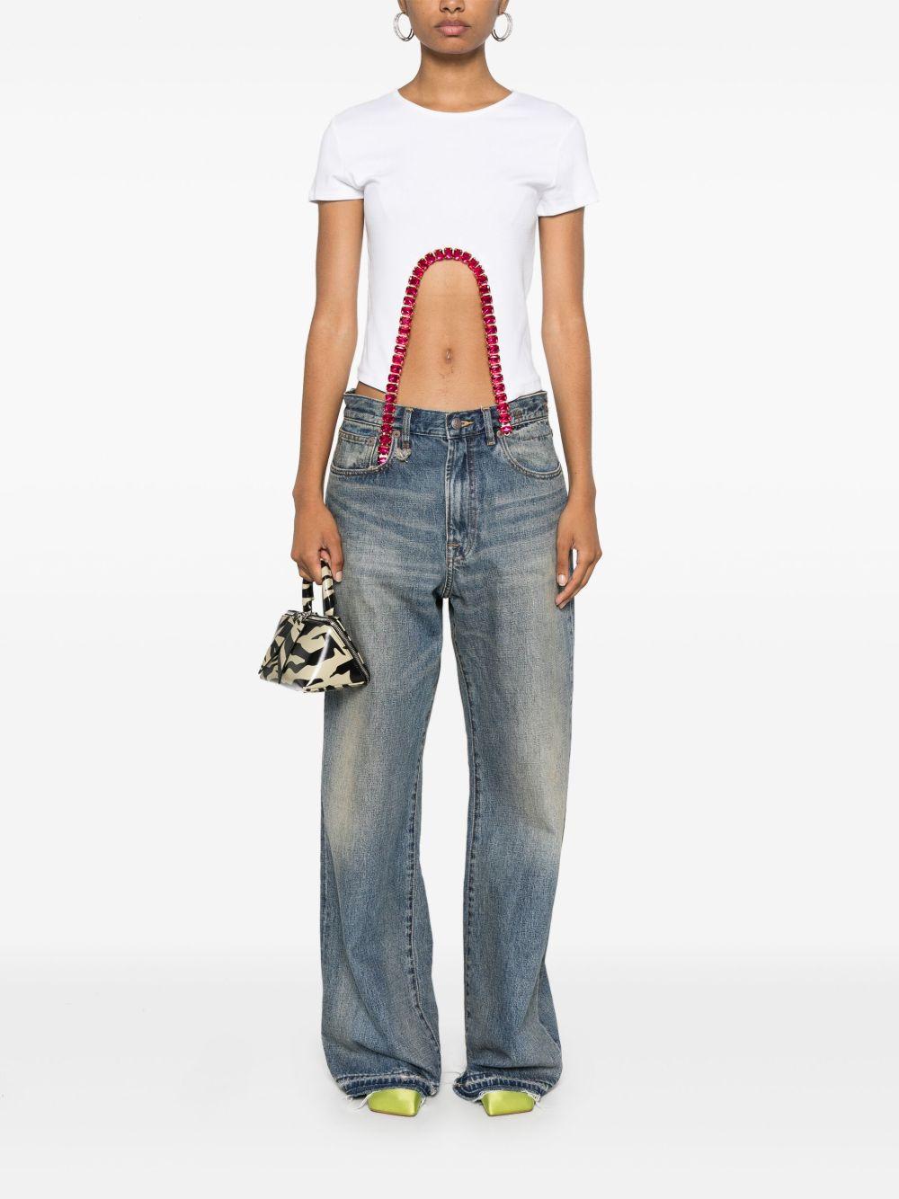 crystal-embellished T-shirt Product Image