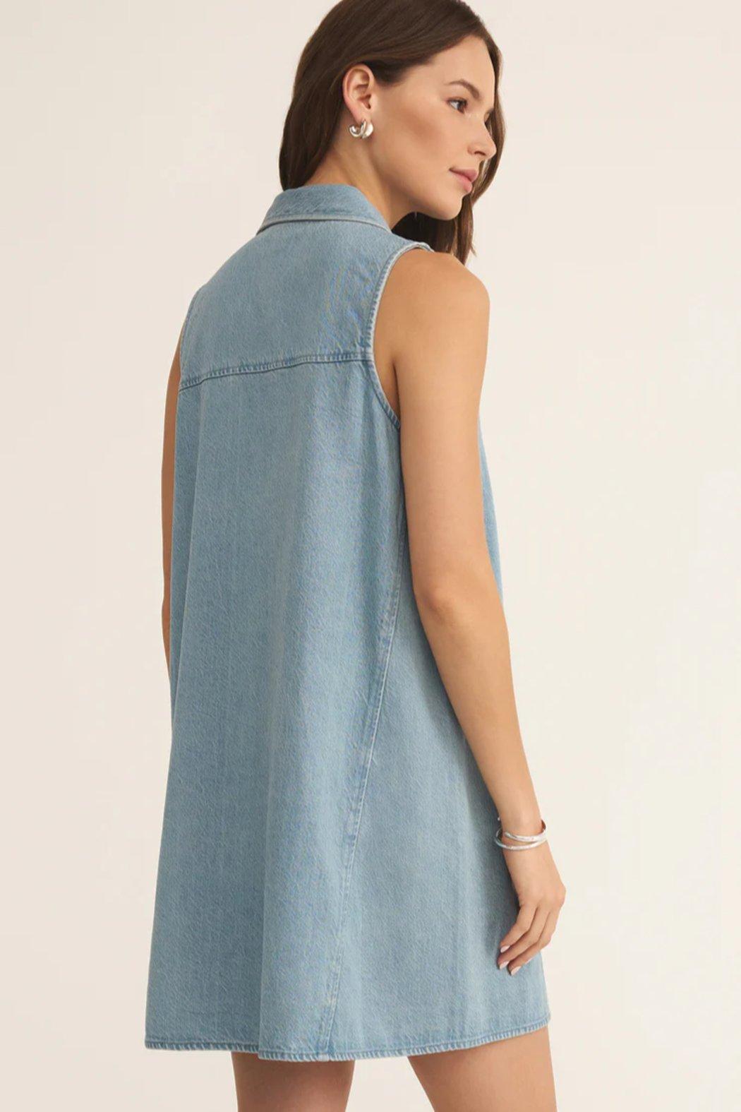 New Day Twill Mini Dress Product Image