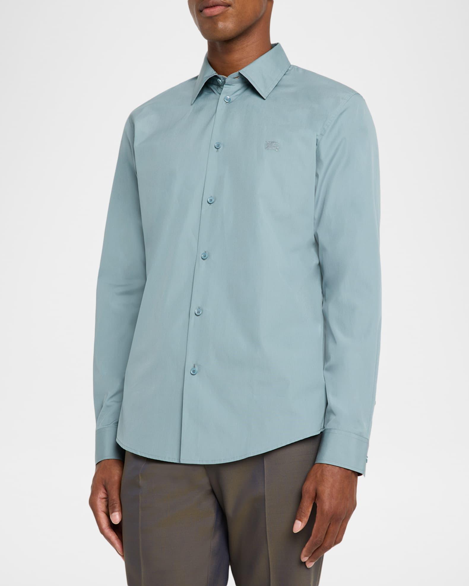 Men's Slim-Fit Cotton Poplin Sport Shirt Product Image