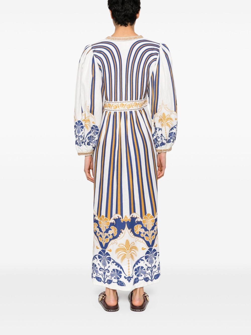 graphic-print maxi dress Product Image