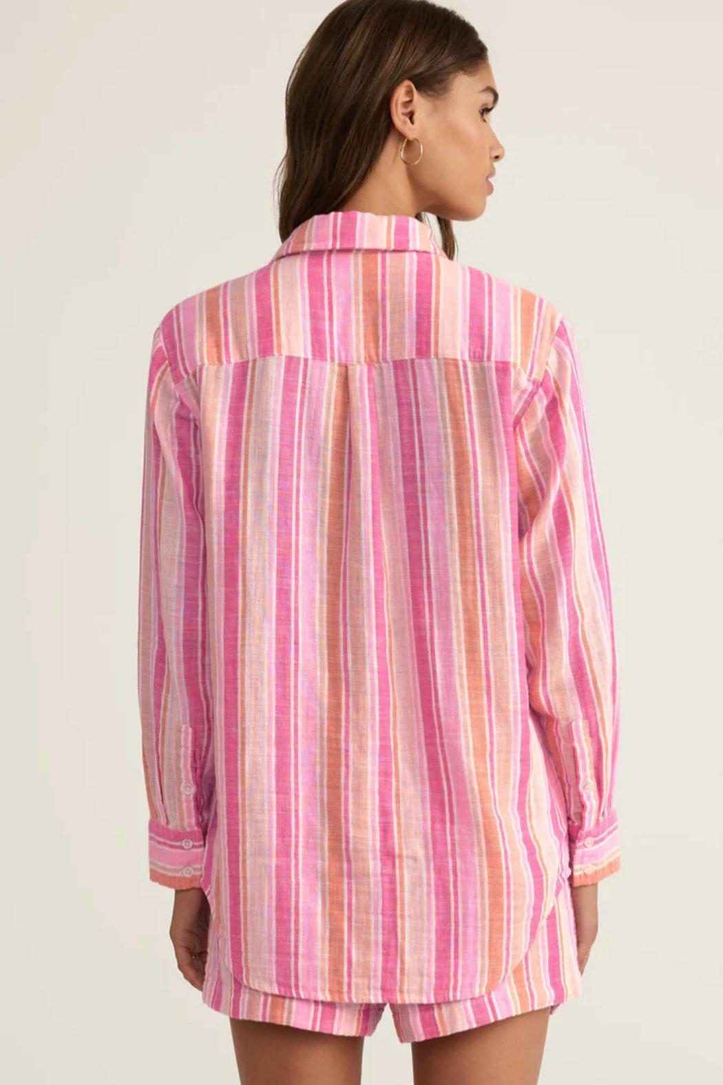Saturdays Stripe Shirt Product Image