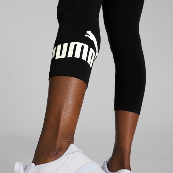 PUMA Essentials Women's 3/4 Logo Leggings Product Image