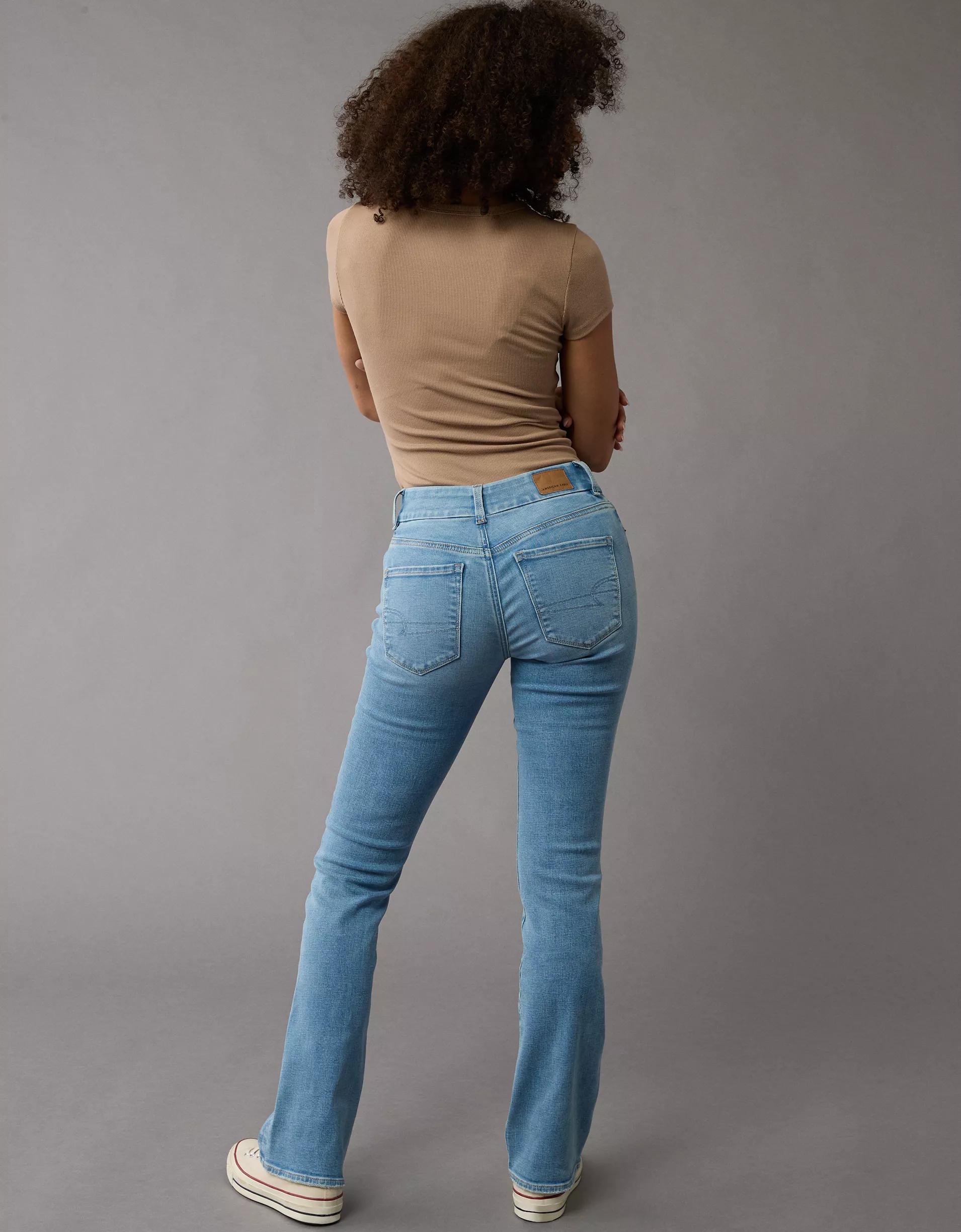 AE Next Level Curvy High-Waisted Skinny Kick Jean Product Image