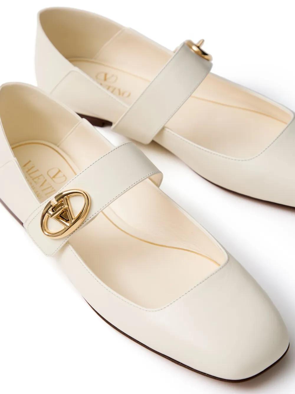 VLogo Locker Mary-Jane ballerina shoes Product Image
