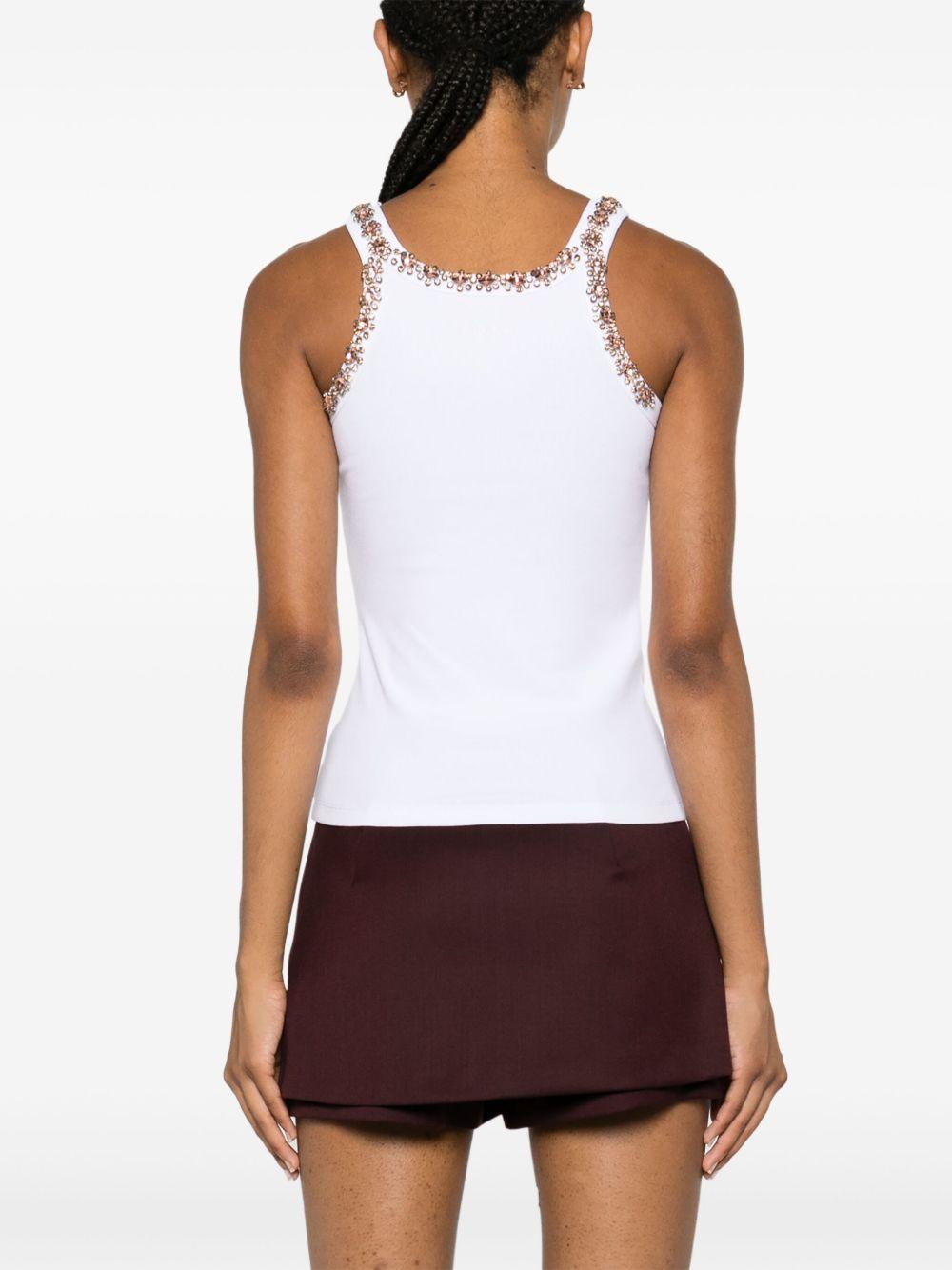 crystal-embellished tank top Product Image
