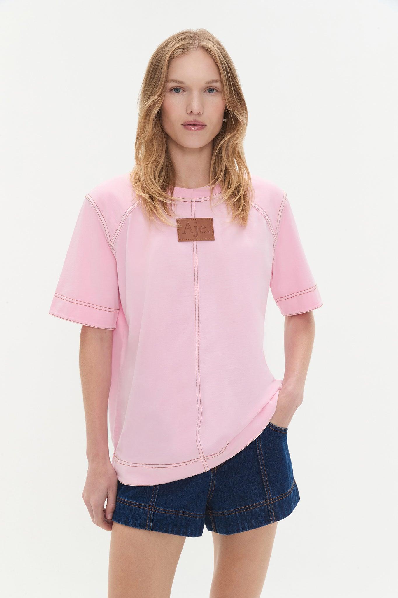 Remi Denim Wash Tee Product Image