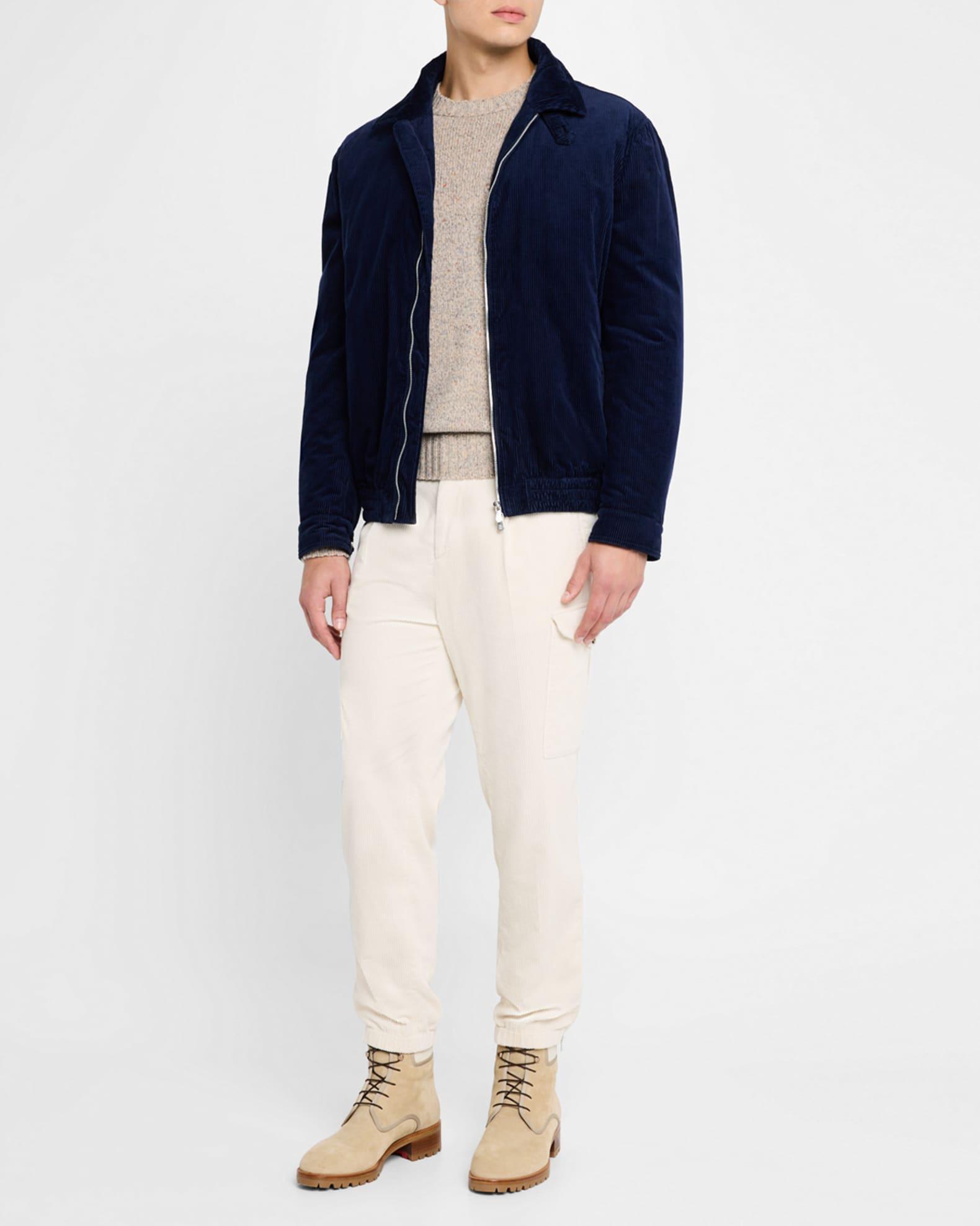 Men's Water-Resistant Corduroy Full-Zip Blouson Product Image