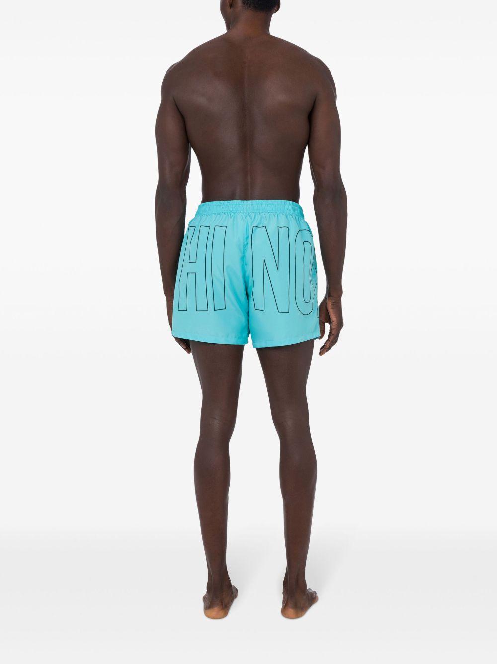 logo-print swim shorts Product Image