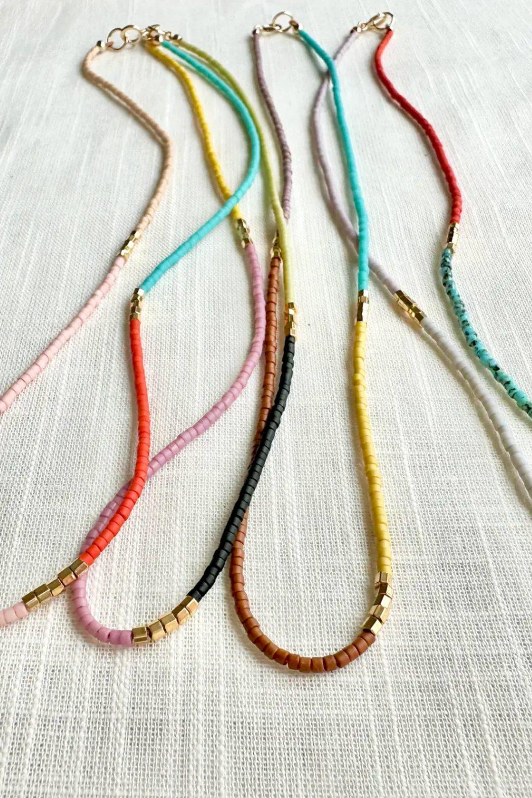 Cassis Beaded Necklace Product Image