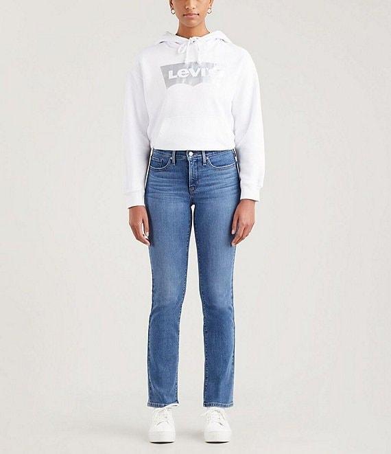 Levi's® 314 Shaping Mid Rise Straight Leg Jeans Product Image
