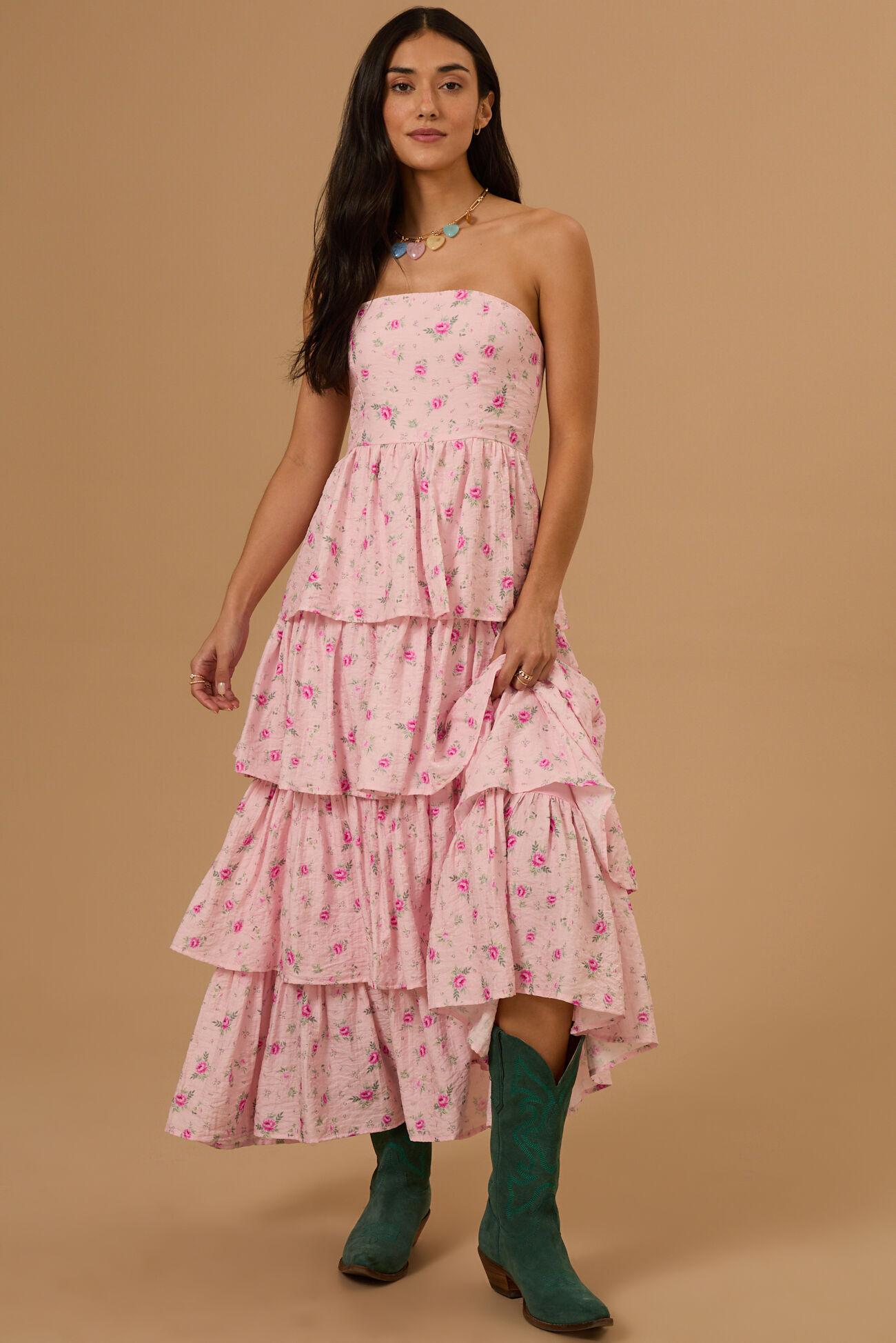 Martha Floral Maxi Dress Product Image
