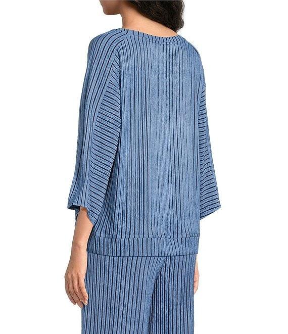See and Be Seen Stripe Pull-On Cropped Wide Leg Coordinating Pants Product Image