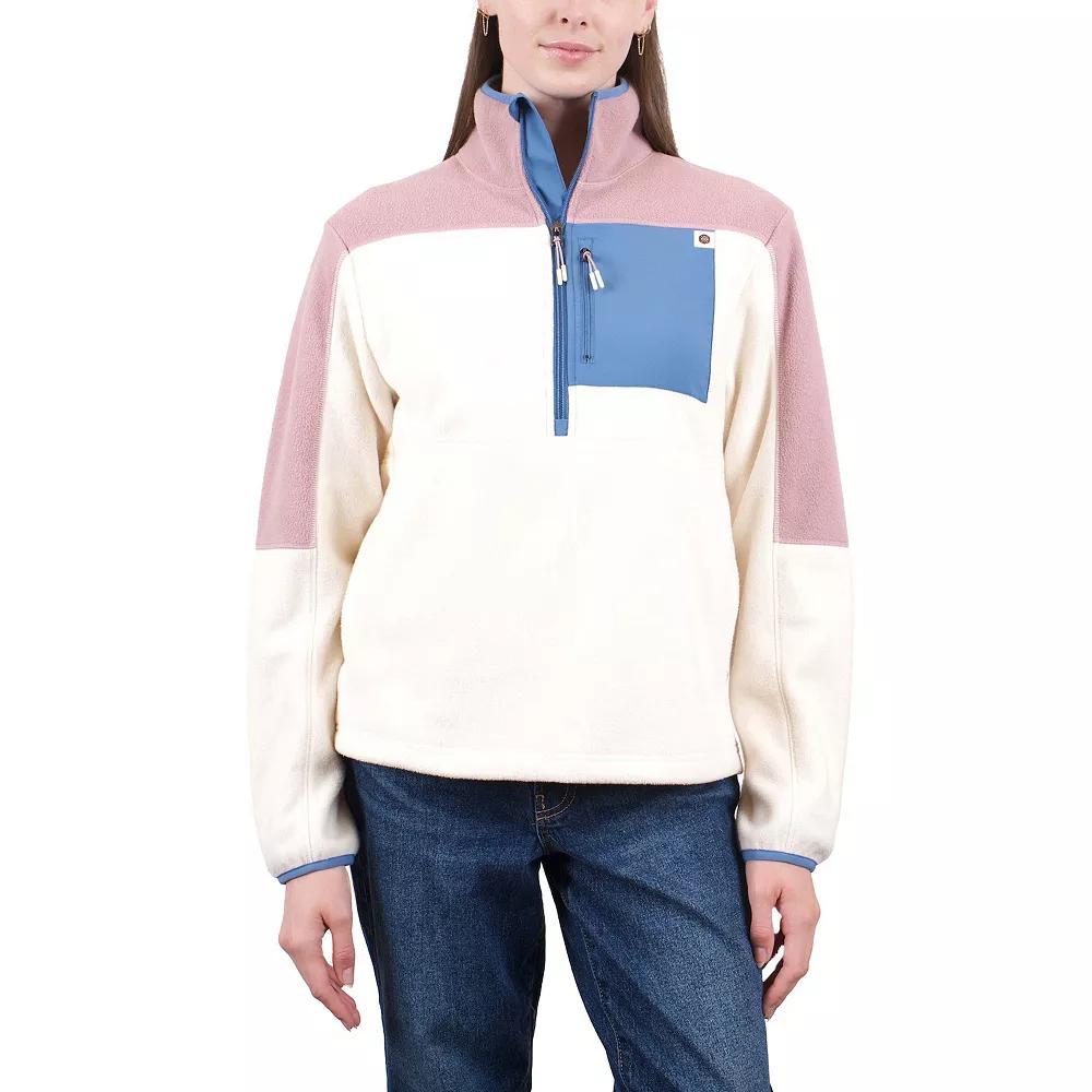 Women's Mountain and Isles 1/2 Zip Colorblock Fleece Pullover, Size: XS, Purple Dust Slate Product Image