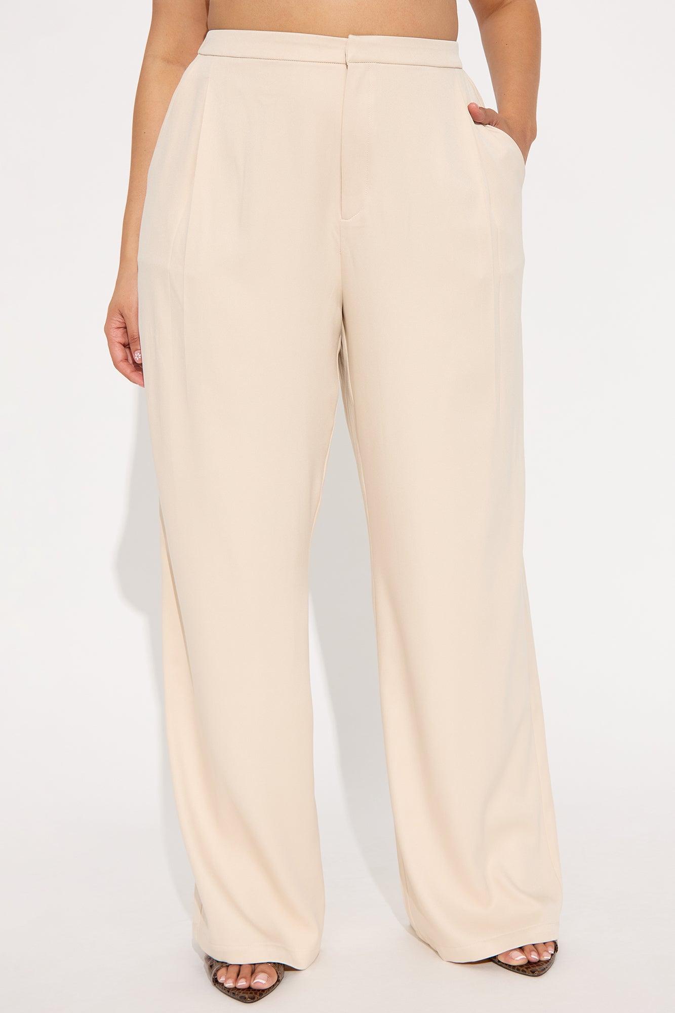 Don't Make Me Wait Trouser - Tan Product Image