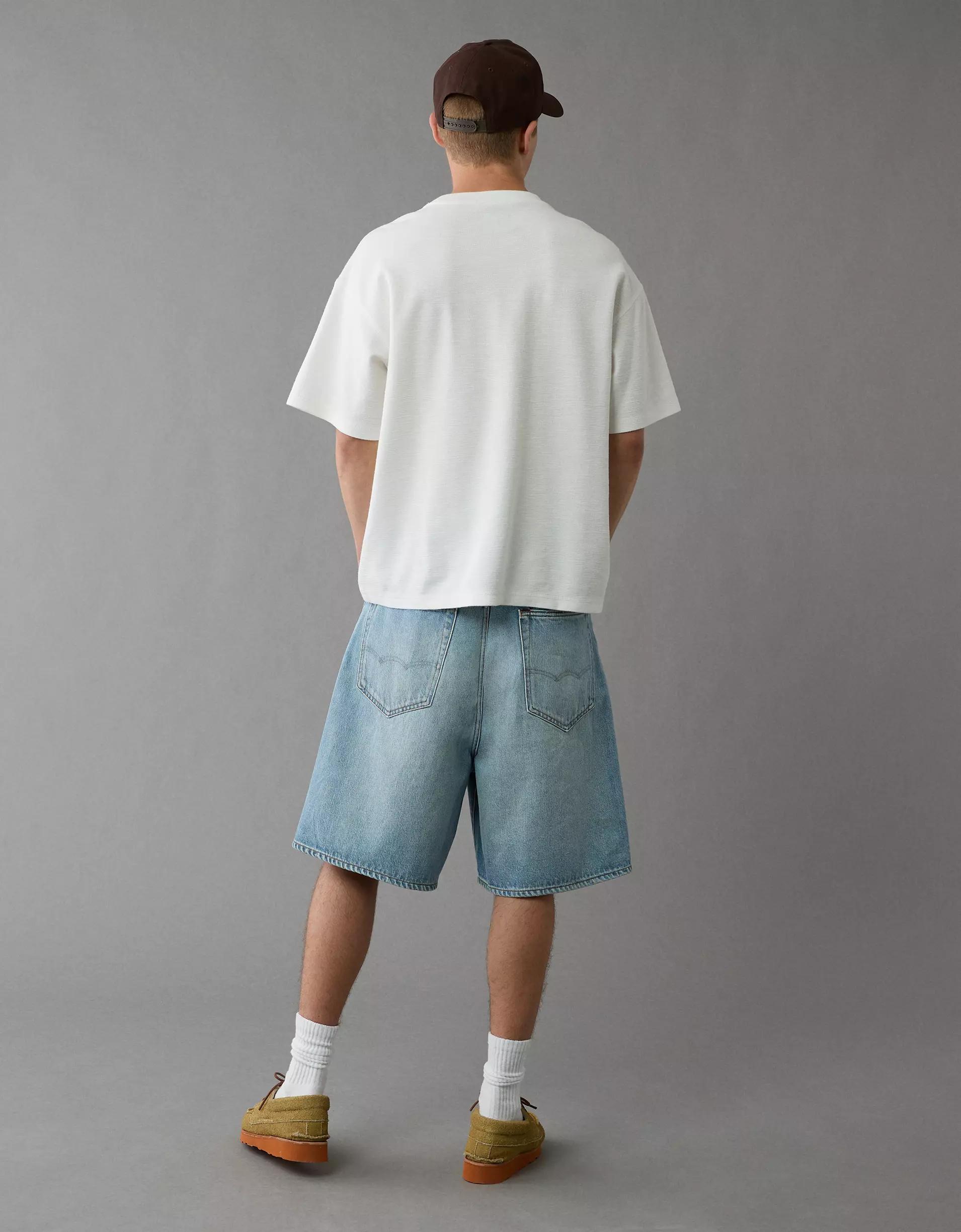 AE 24/7 Boxy Textured T-Shirt Product Image