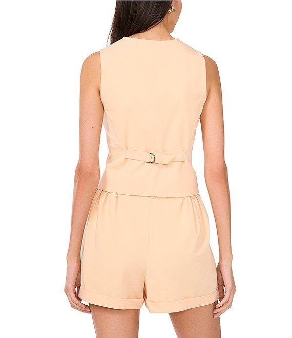 1. STATE V-Neck Button Front Vest Product Image